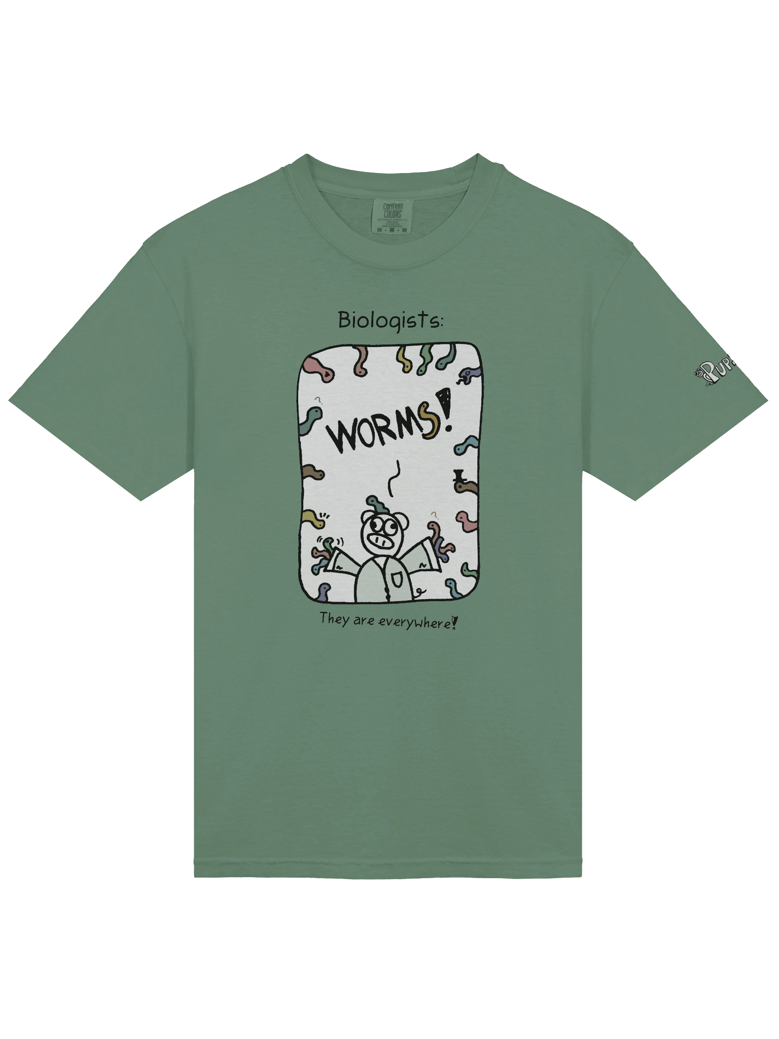 'Biologists' Pupsies! Heavyweight T-Shirt product image (3)