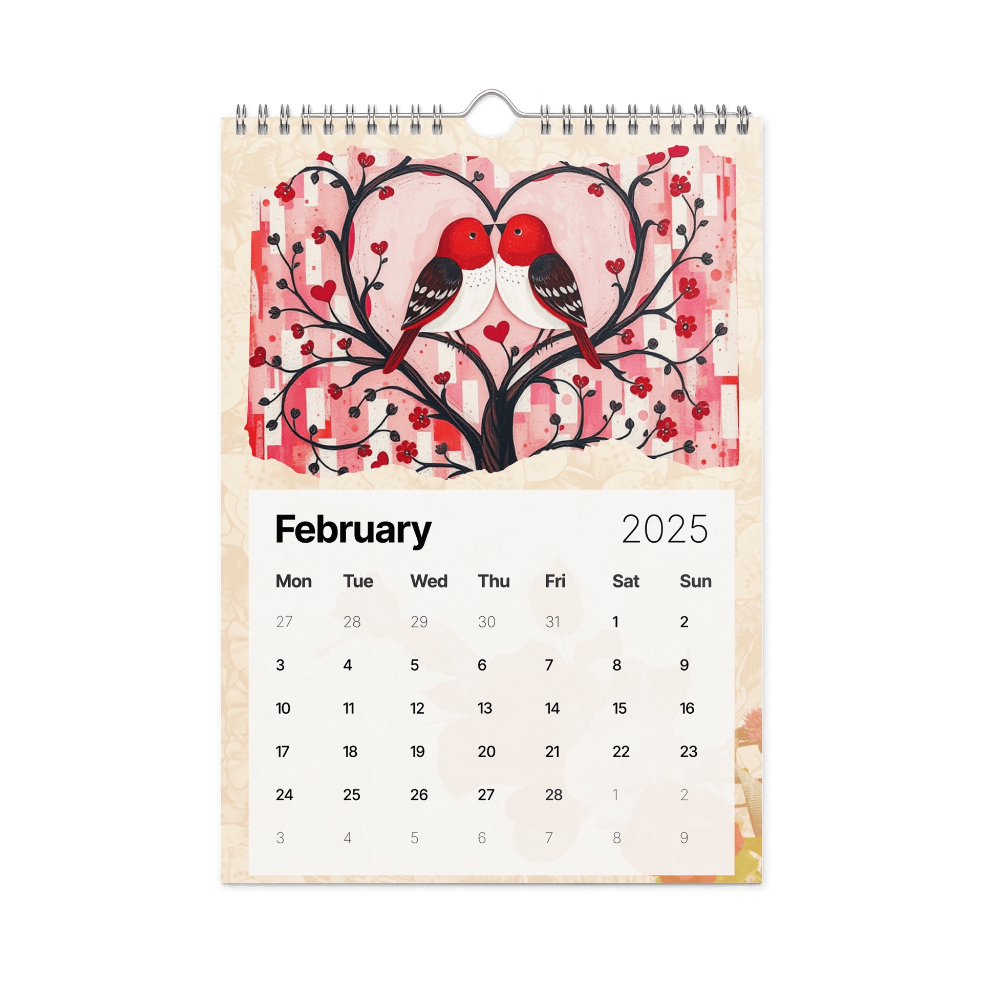 FOLK ART WALL CALENDAR 2026 product image (5)
