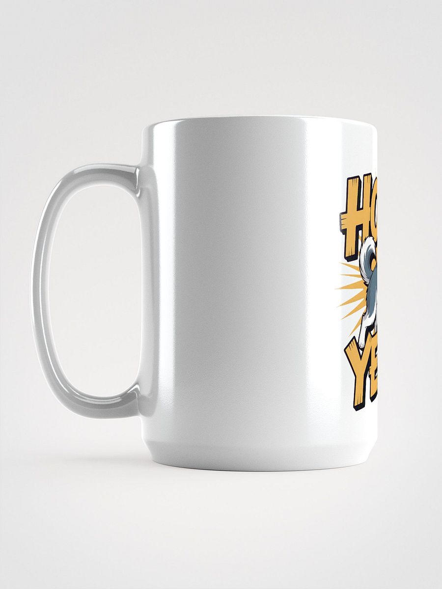 Howl Yeah! Siberian Husky White Glossy Mug product image (6)