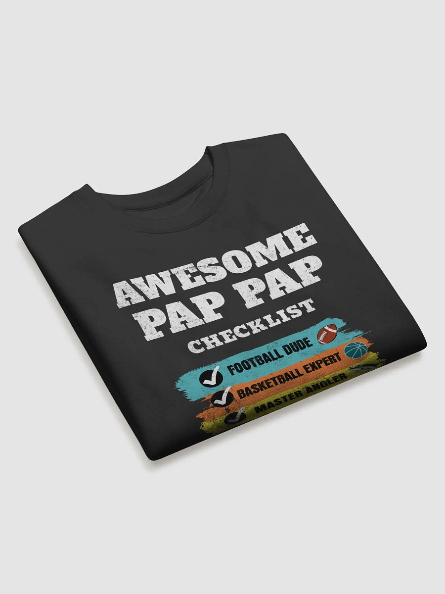 Sports Checklist Pap Pap Premium Sweatshirt product image (11)