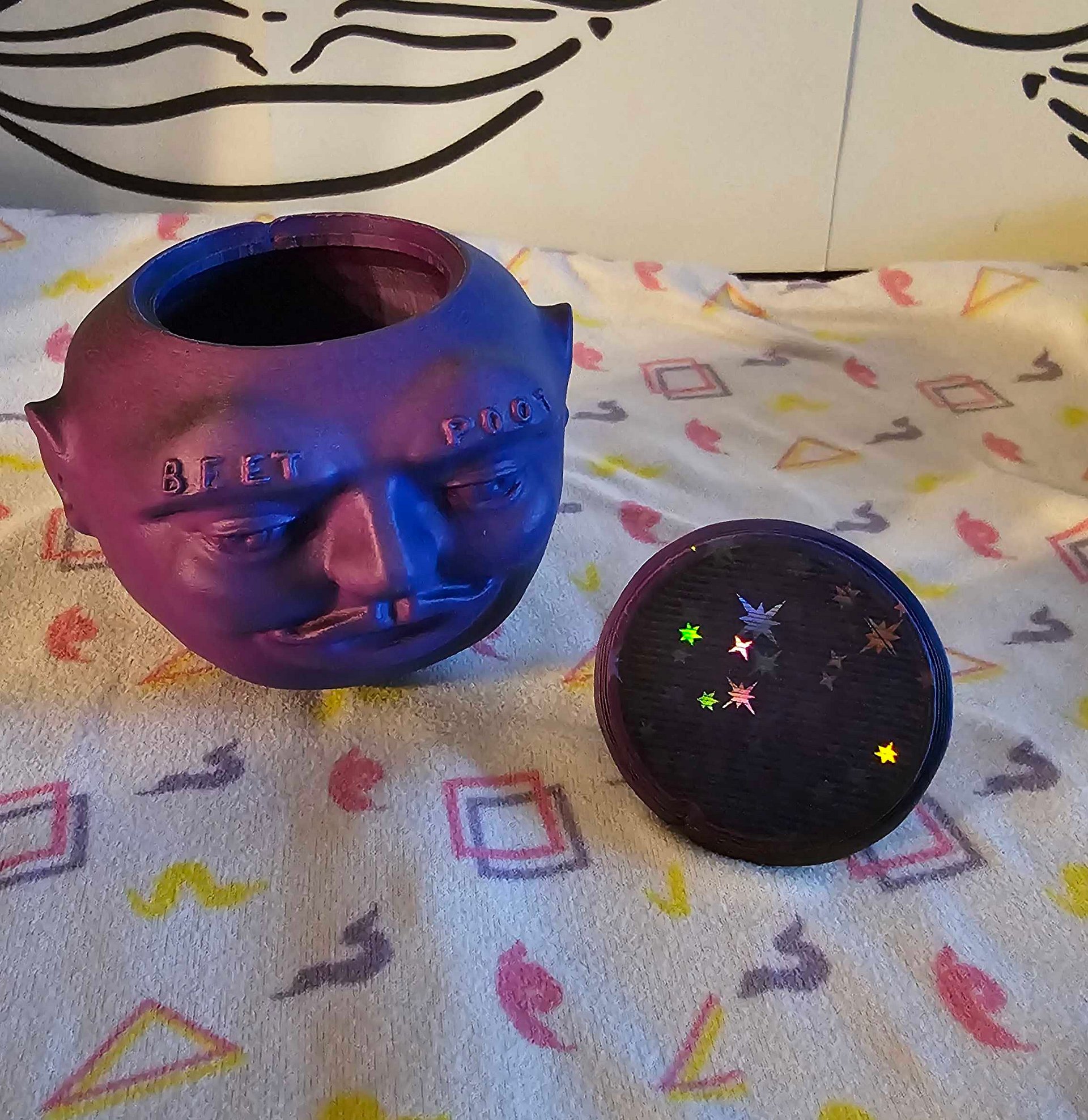 Beet Poot 3d printed jar product image (3)