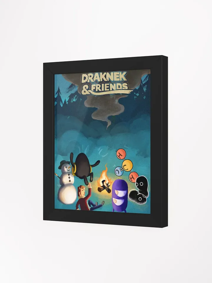 Draknek & Friends Framed Print product image (2)