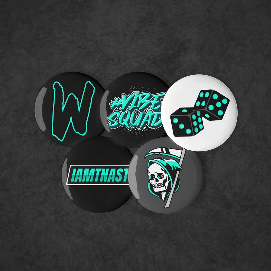 IAMTNAST PIN SET (10 GIFTED SUBS) product image (1)
