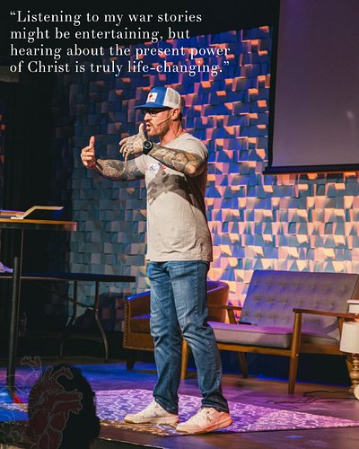 I could share war stories all day, and they would only entertain. However, a conversation about the Lord with a heart to rece...