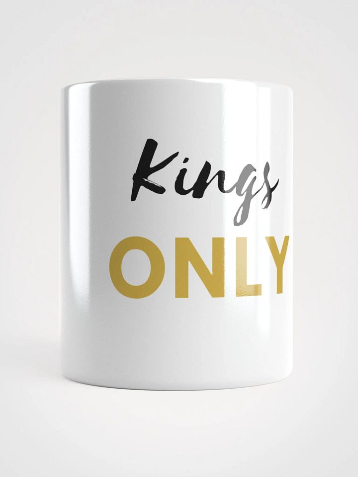 Kings ONLY White Glossy Mug product image (1)