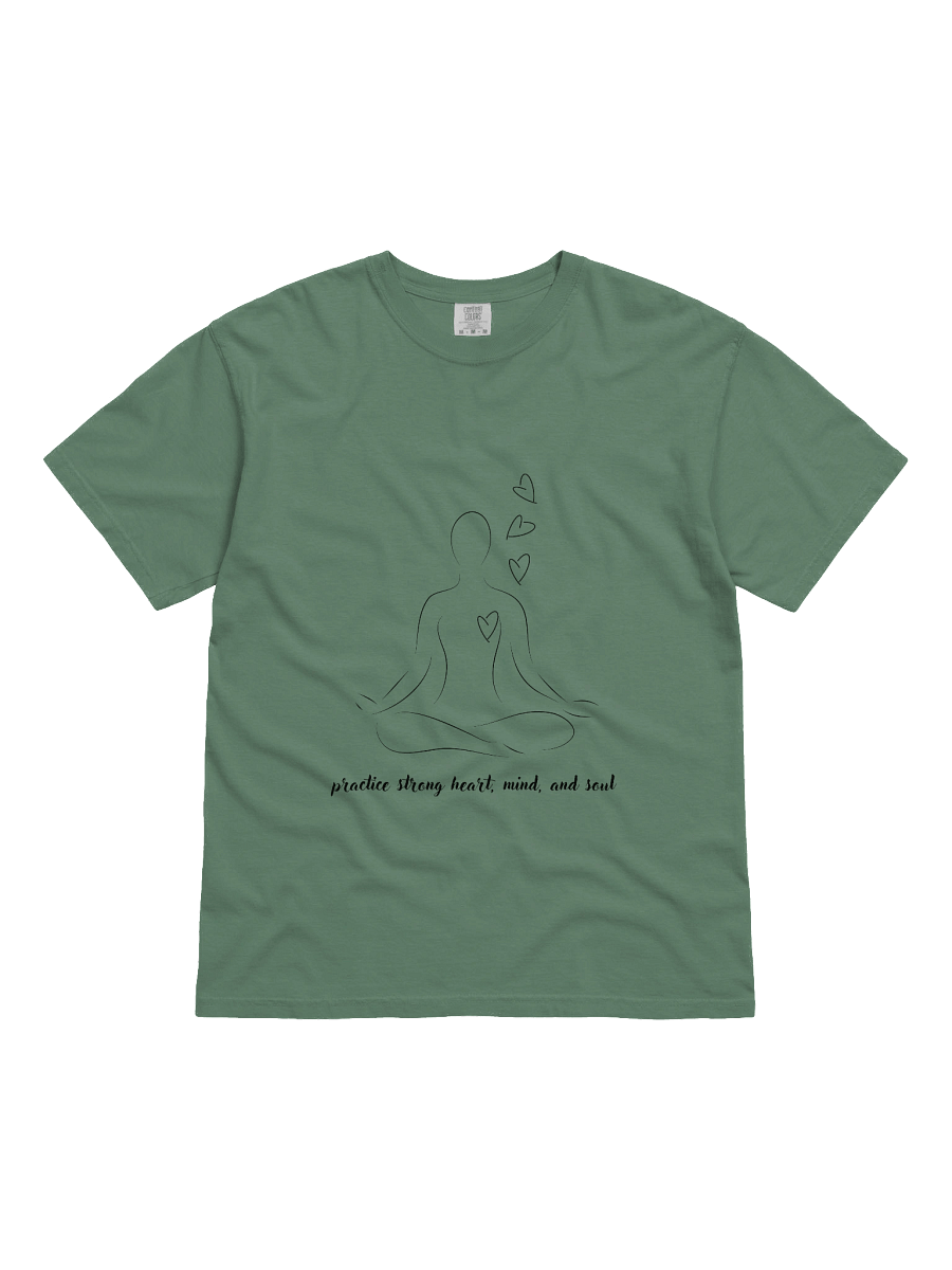 Practice Strong Heart, Mind and Soul Heavyweight T-Shirt product image (1)