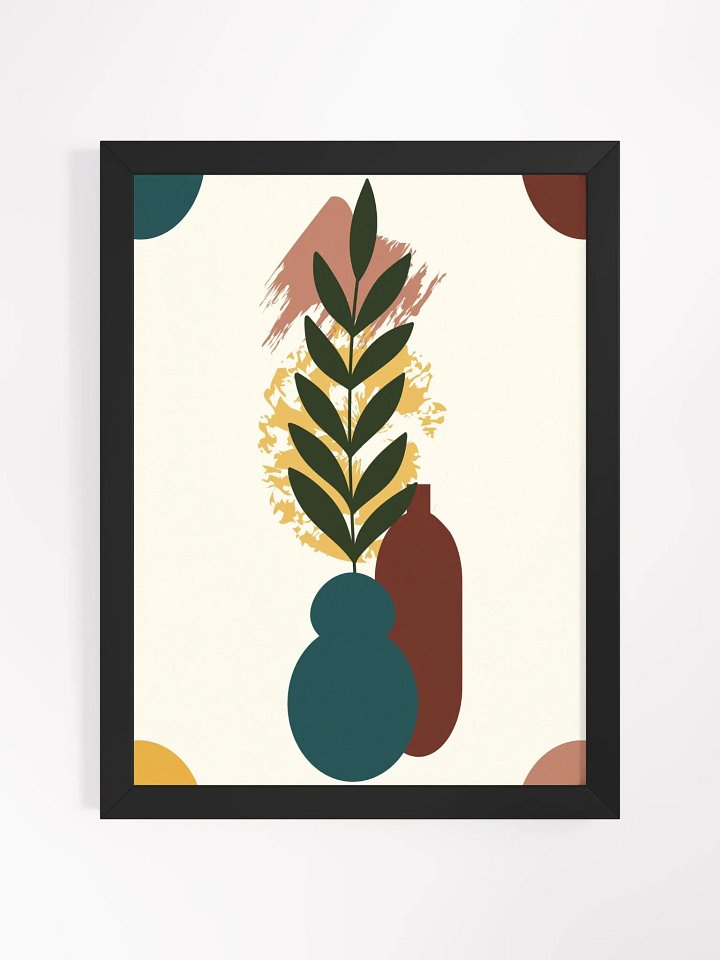 Abstract Botanical Harmony Poster product image (2)