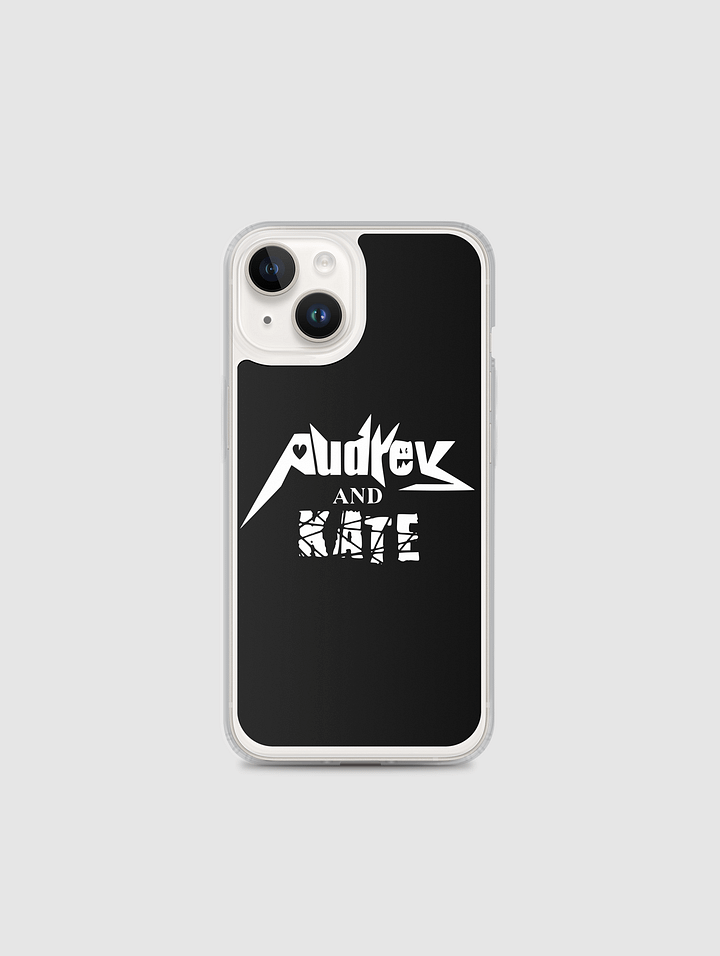 Audrey and Kate Official Square White Logo iPhone Case product image (1)