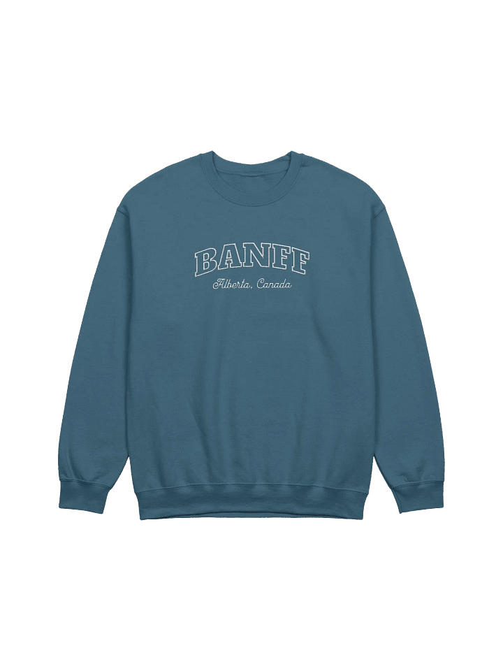 Banff Minimalist Center Embroidery Crewneck product image (11)