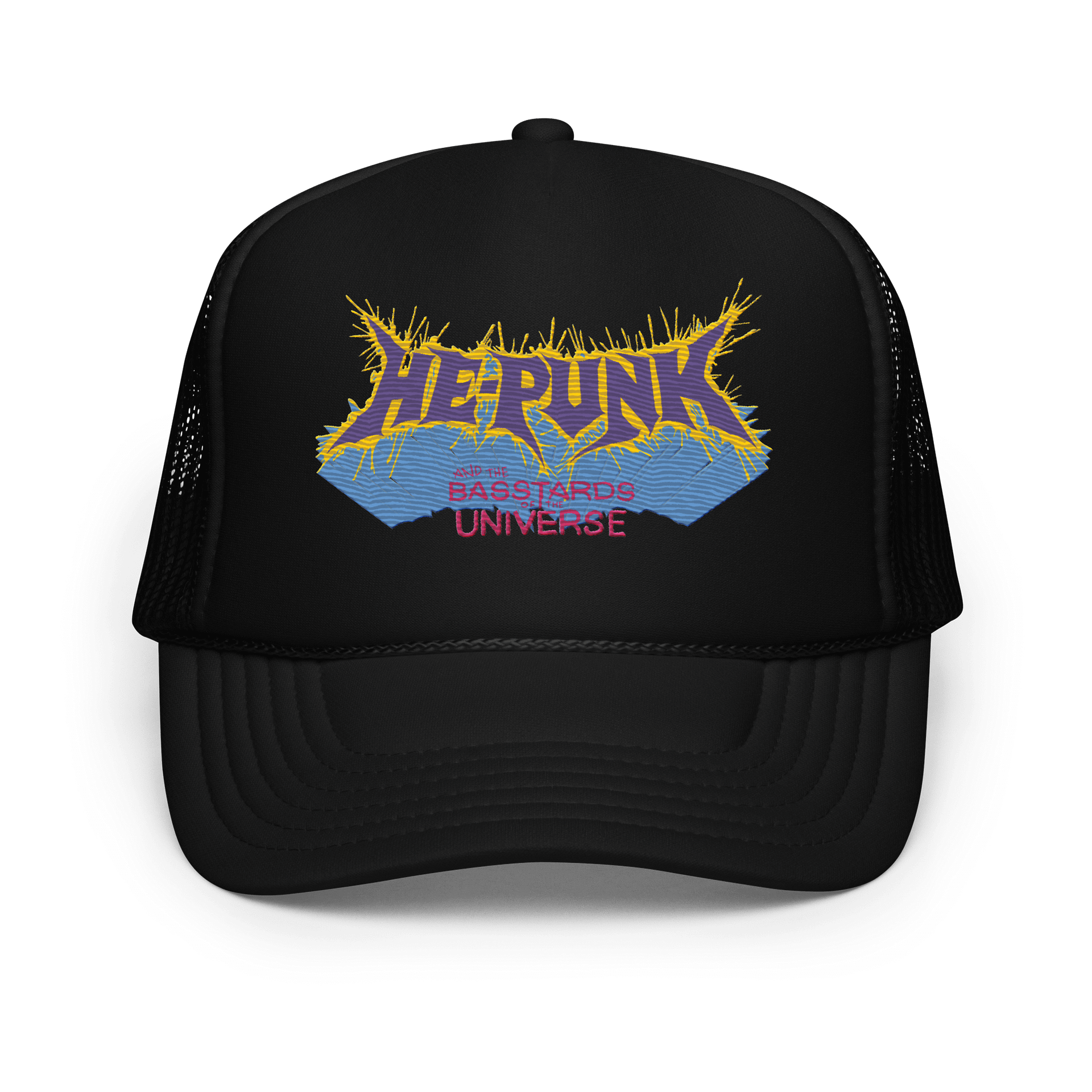 HE-PUNK HE-HAT! 3D-PUFF EMBROIDED LOGO TRUCKER product image (1)