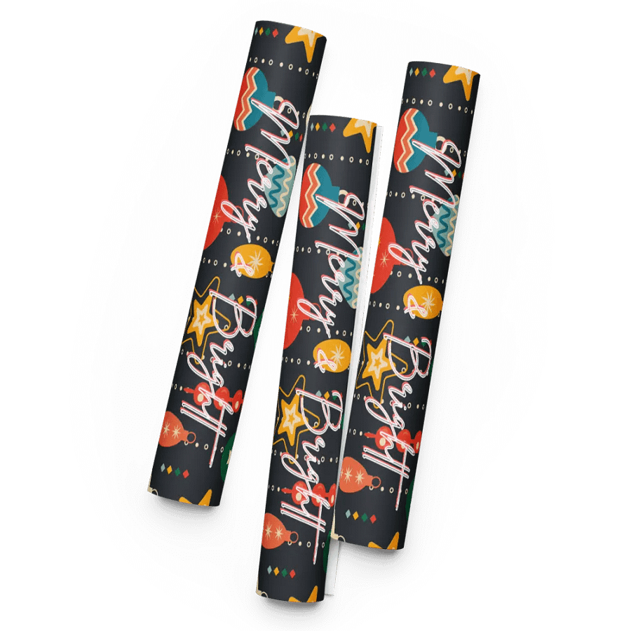 Merry & Bright Wrapping paper product image (5)