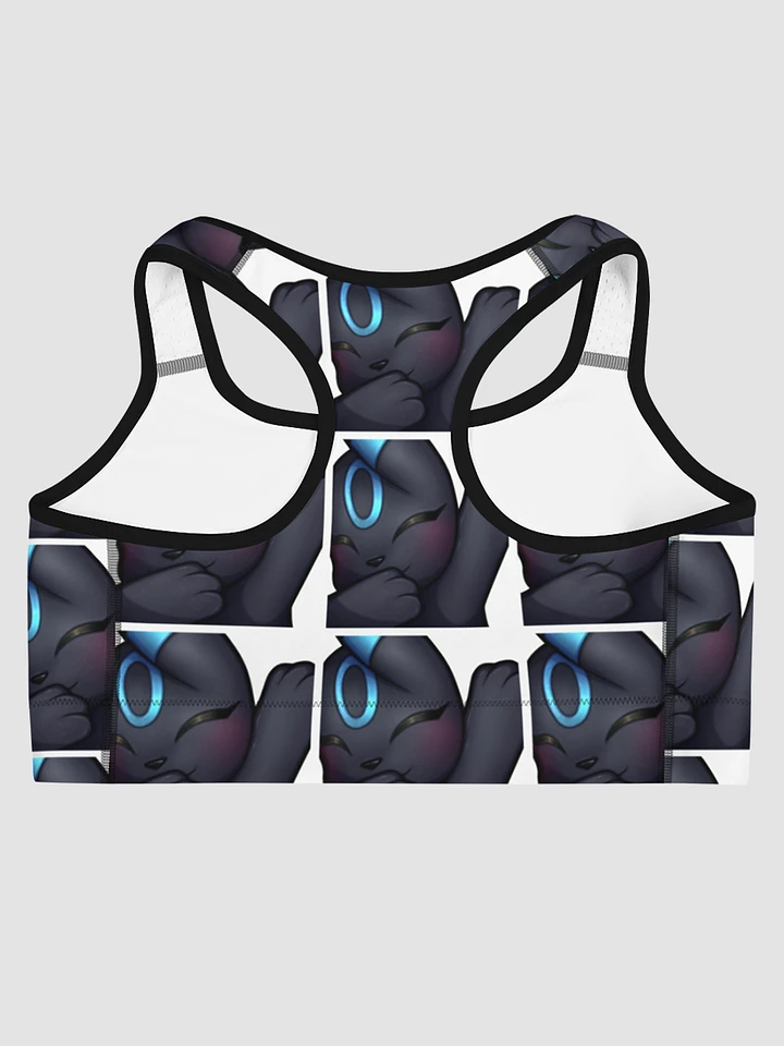 [ Zellarose22 ] All Over Print Sports Bra ( Black ) product image (3)