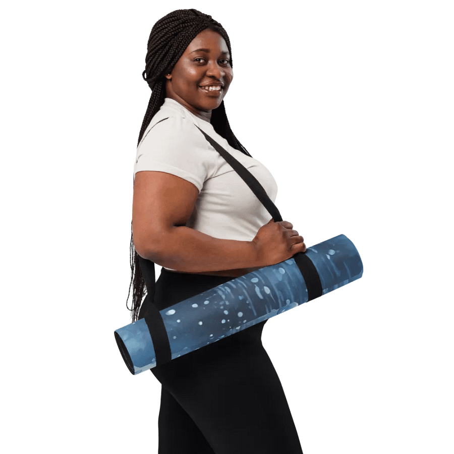 Rain Droplet Yoga Mat product image (10)