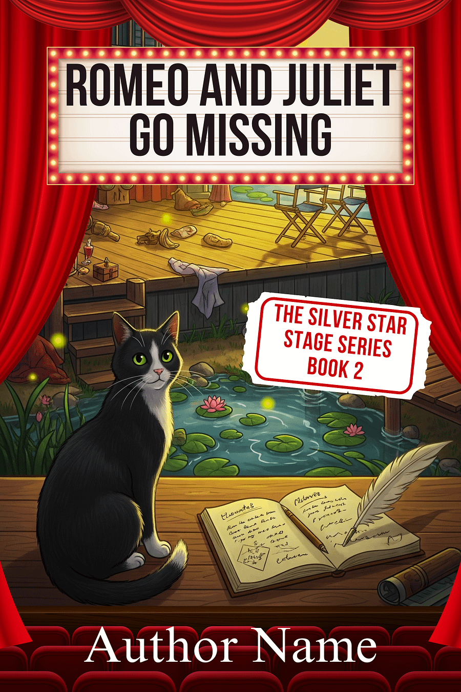 Silver Stage – 3 Cozy Mystery Cover Bundle product image (3)