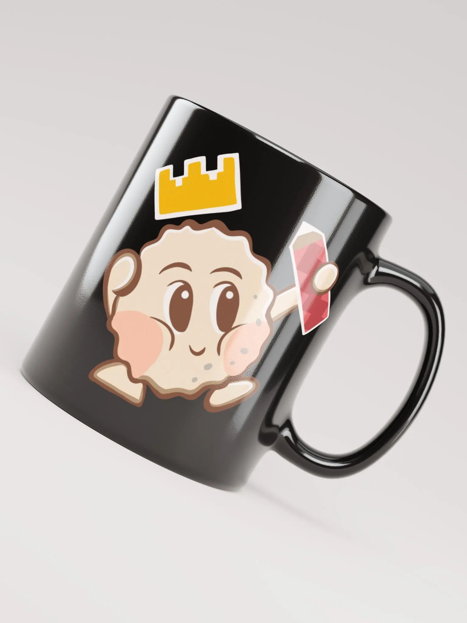 Mattzah Mug (Glossy) - Black product image (3)