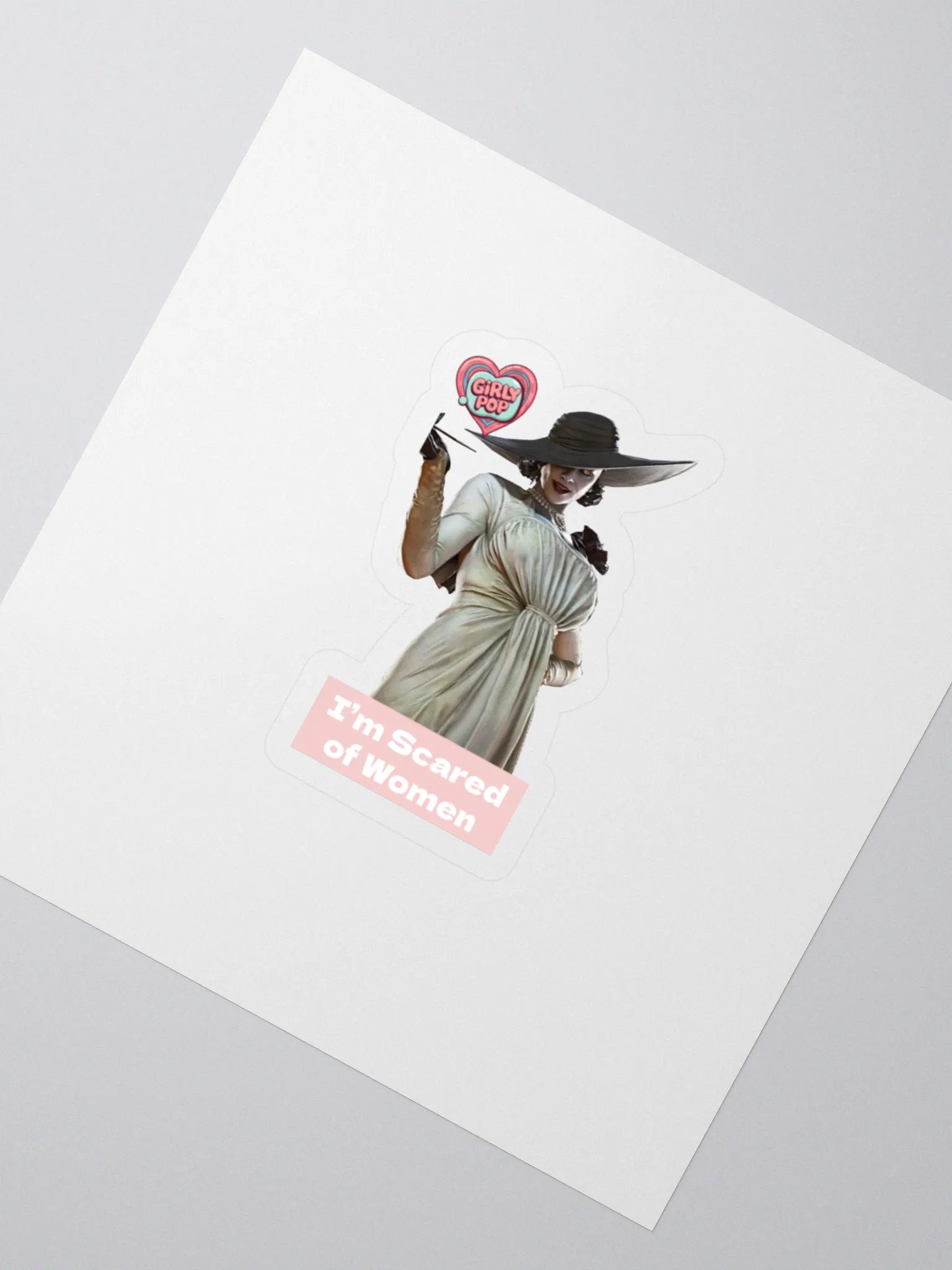 Big Scary Lady Sticker product image (2)