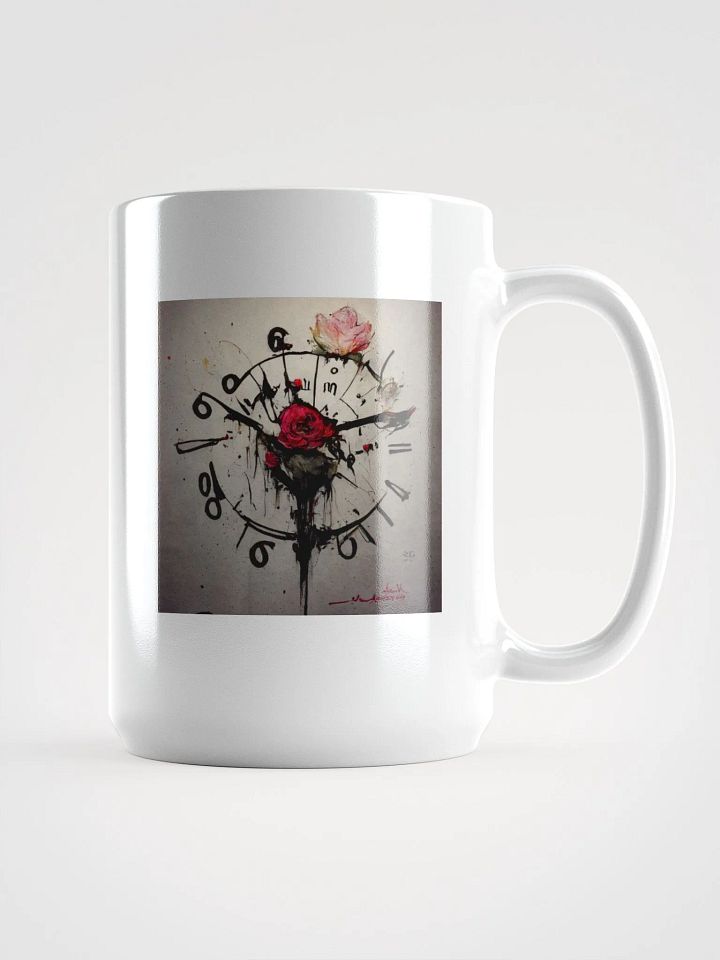 TikTok Floral Timepiece Mug product image (1)
