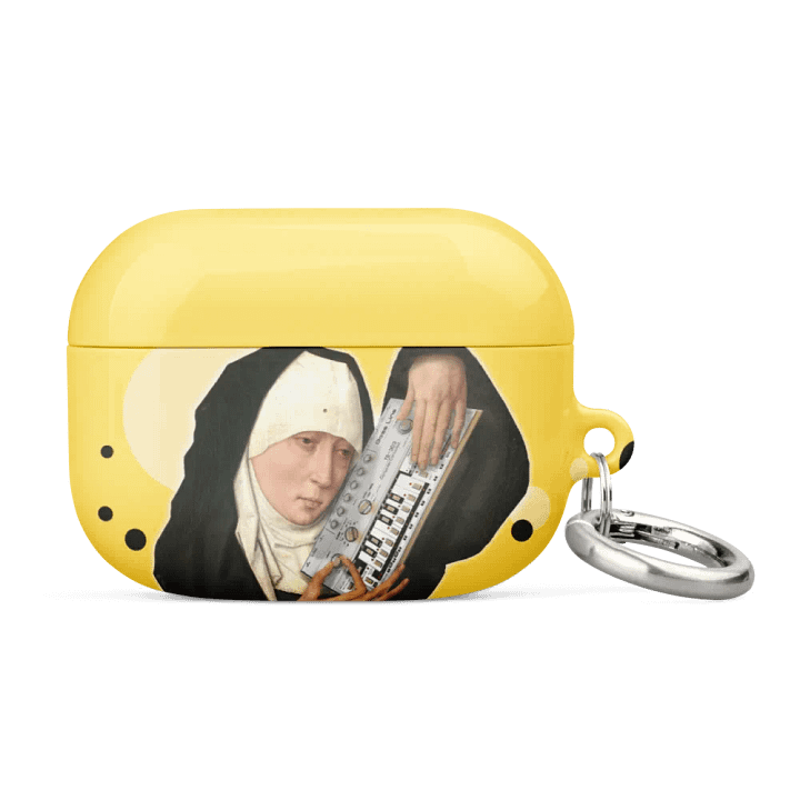 Mater Dolorosa meets Roland TB 303 by Frank Fonik, Techno EDM Case for AirPods® product image (4)