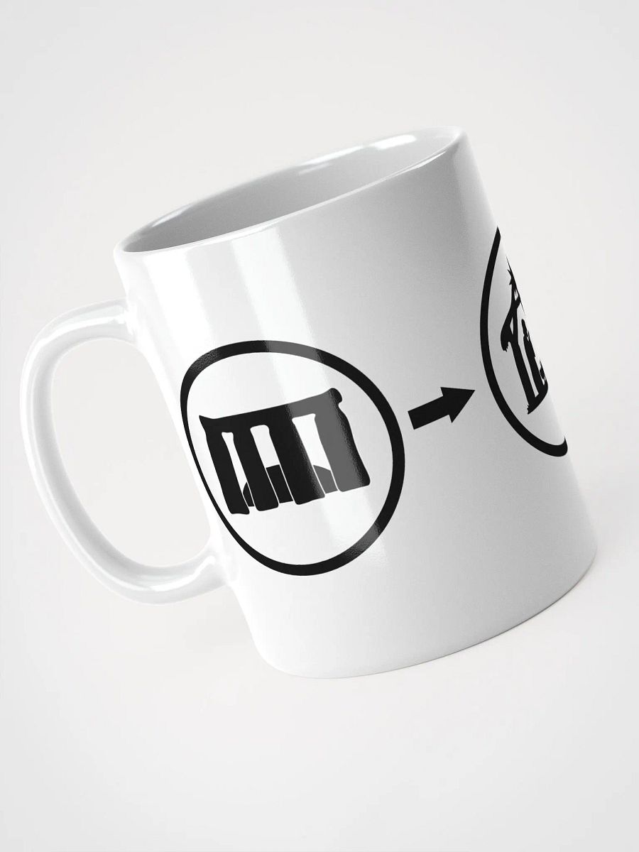 The Evolution of Christmas - White Glossy Mug product image (3)