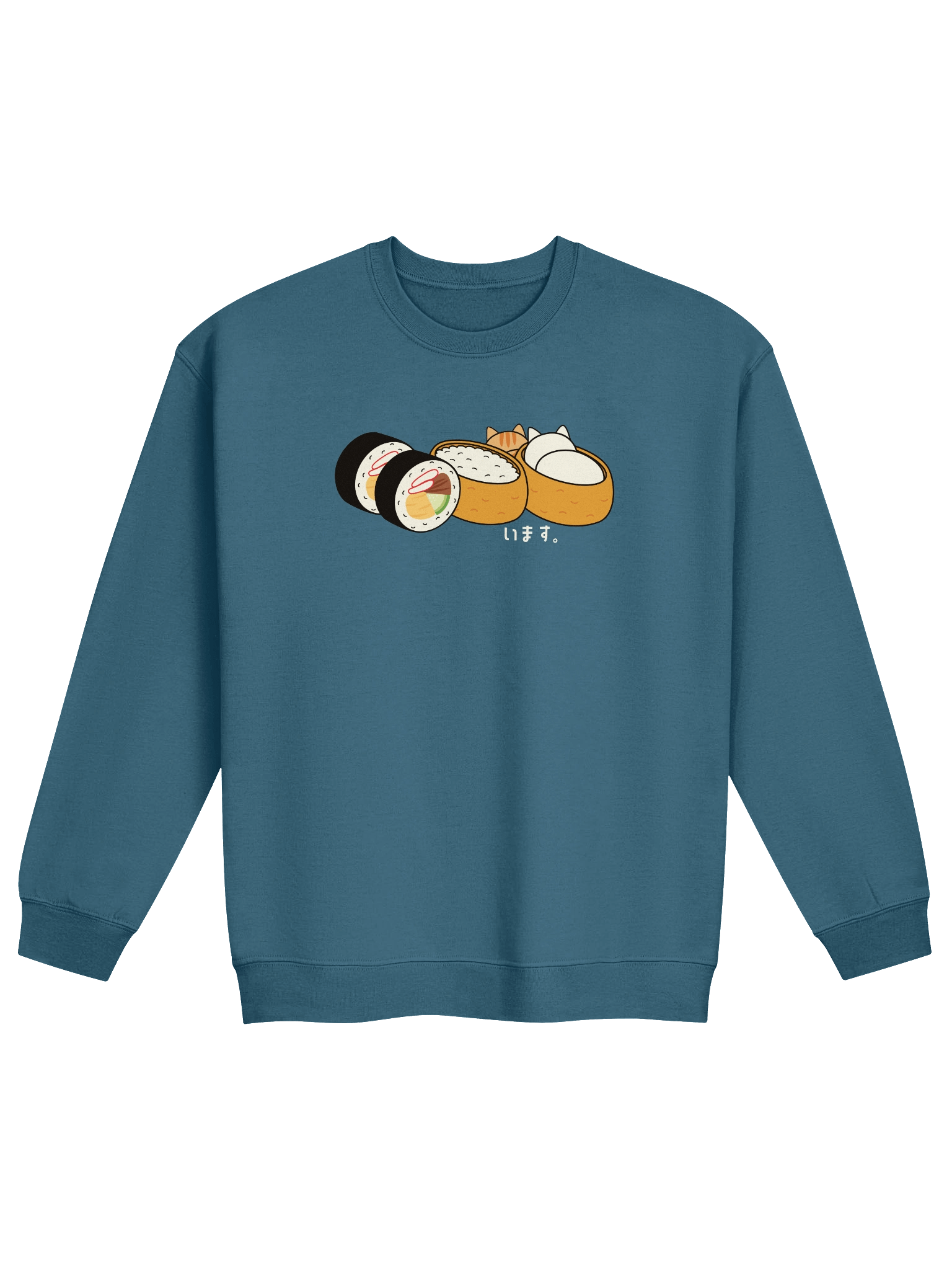 Inari Sushi and Futomaki Cat - Unisex Adult Sweatshirt product image (1)