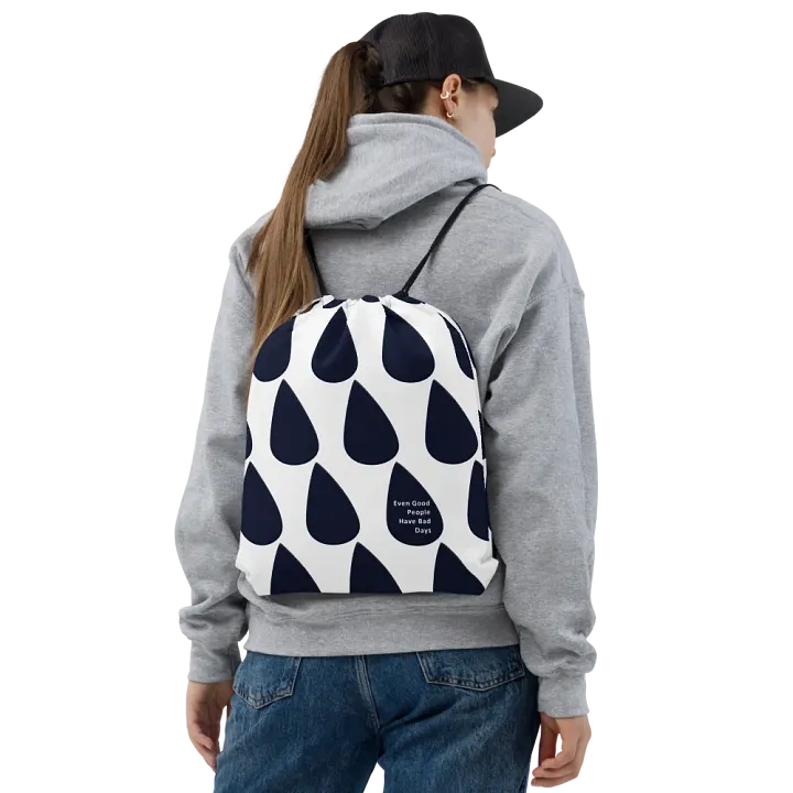 Even Good People Drawstring Bag product image (2)