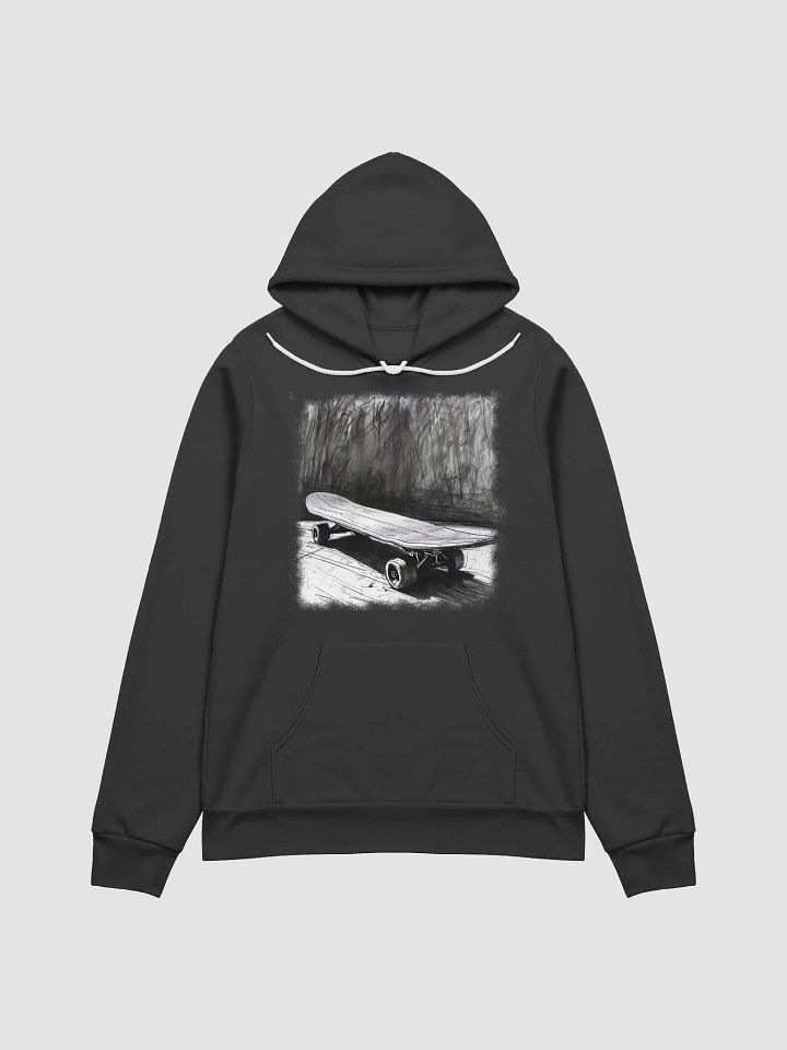 Black and White Skateboard Hoodie product image (1)