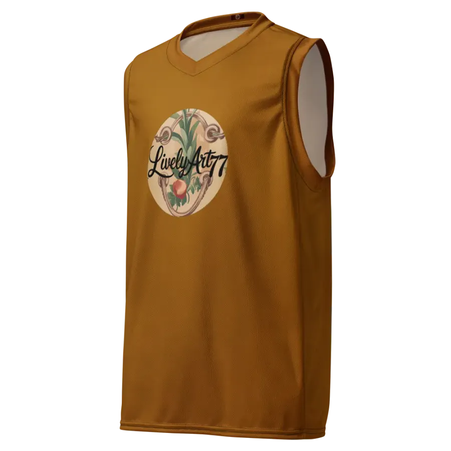 Lively Artz Floral Basketball Jersey product image (1)