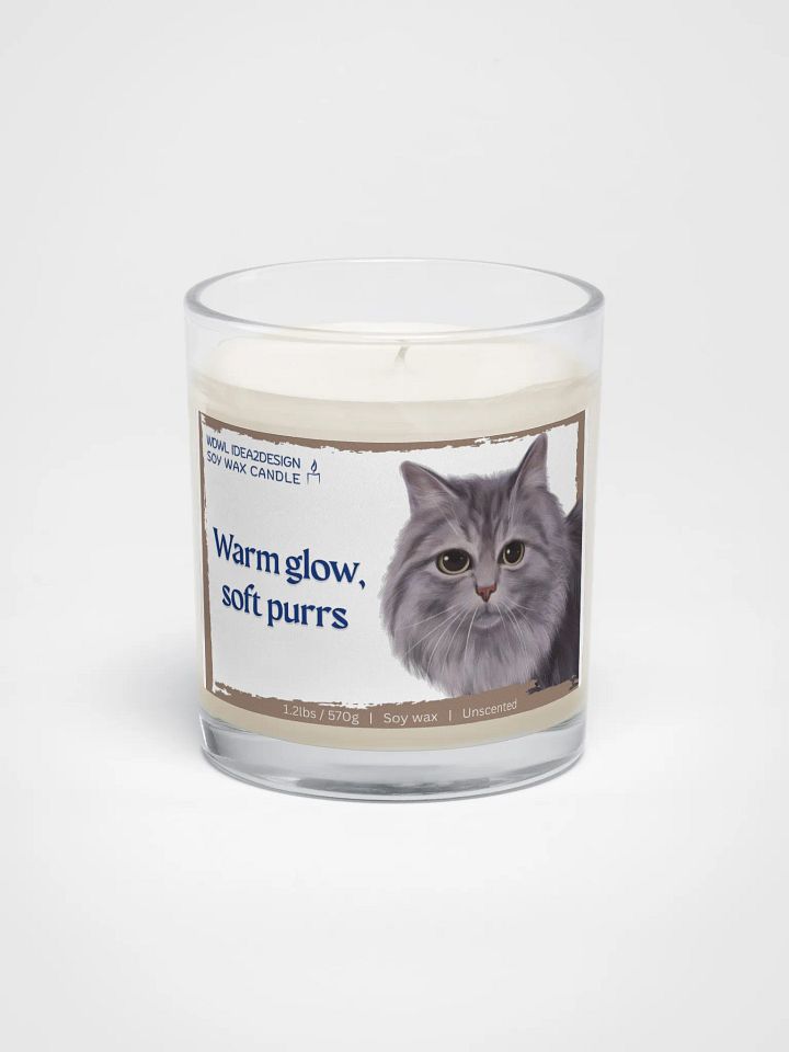 Siberian Cat Lover Best Gift, Large Capacity, Great Value & Eco-Friendly Candle – 1.2 lbs of Pure Serenity product image (1)