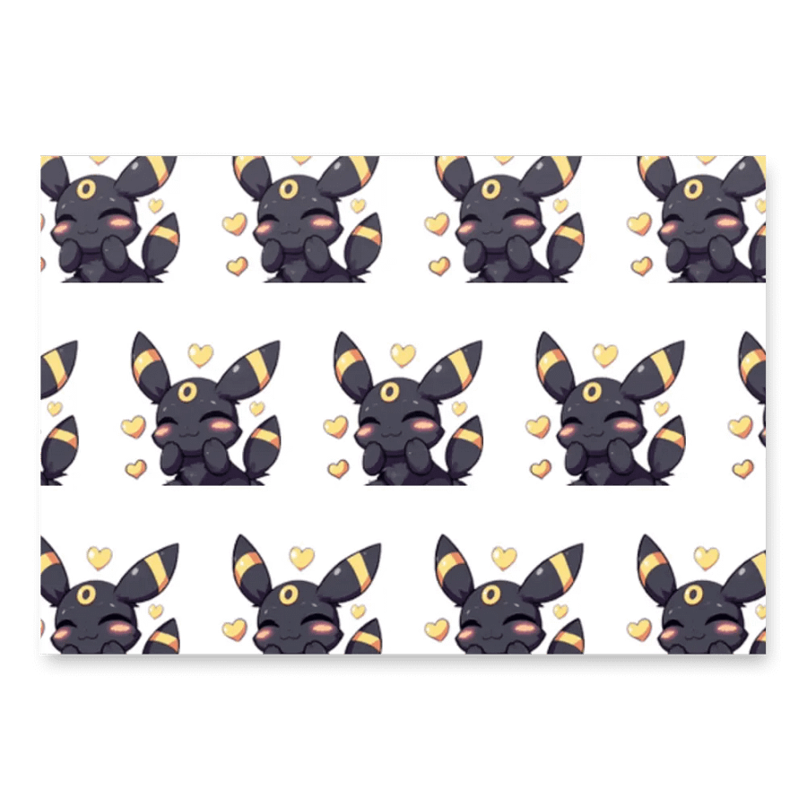 Umbreon Wrapping Paper product image (3)