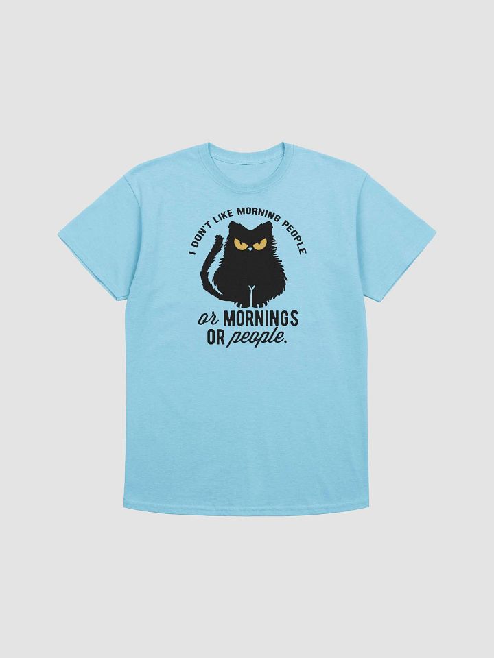 Grouchy Cat Morning Vibes T-Shirt product image (2)
