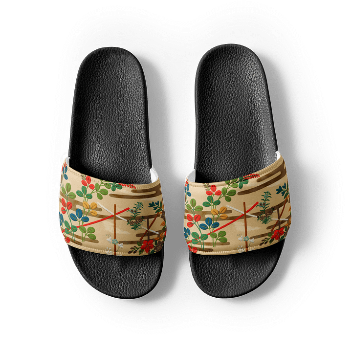 Vintage Painting. Women's Slides product image (2)