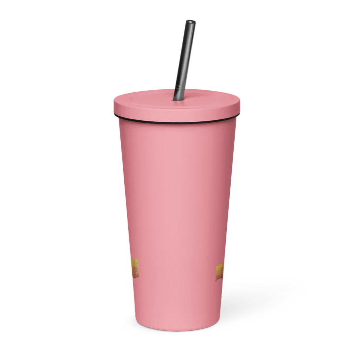 Lovebirds Drawing Straw Cup product image (3)
