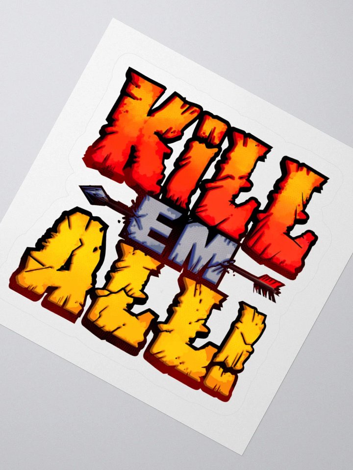 Kill´em all sticker product image (5)