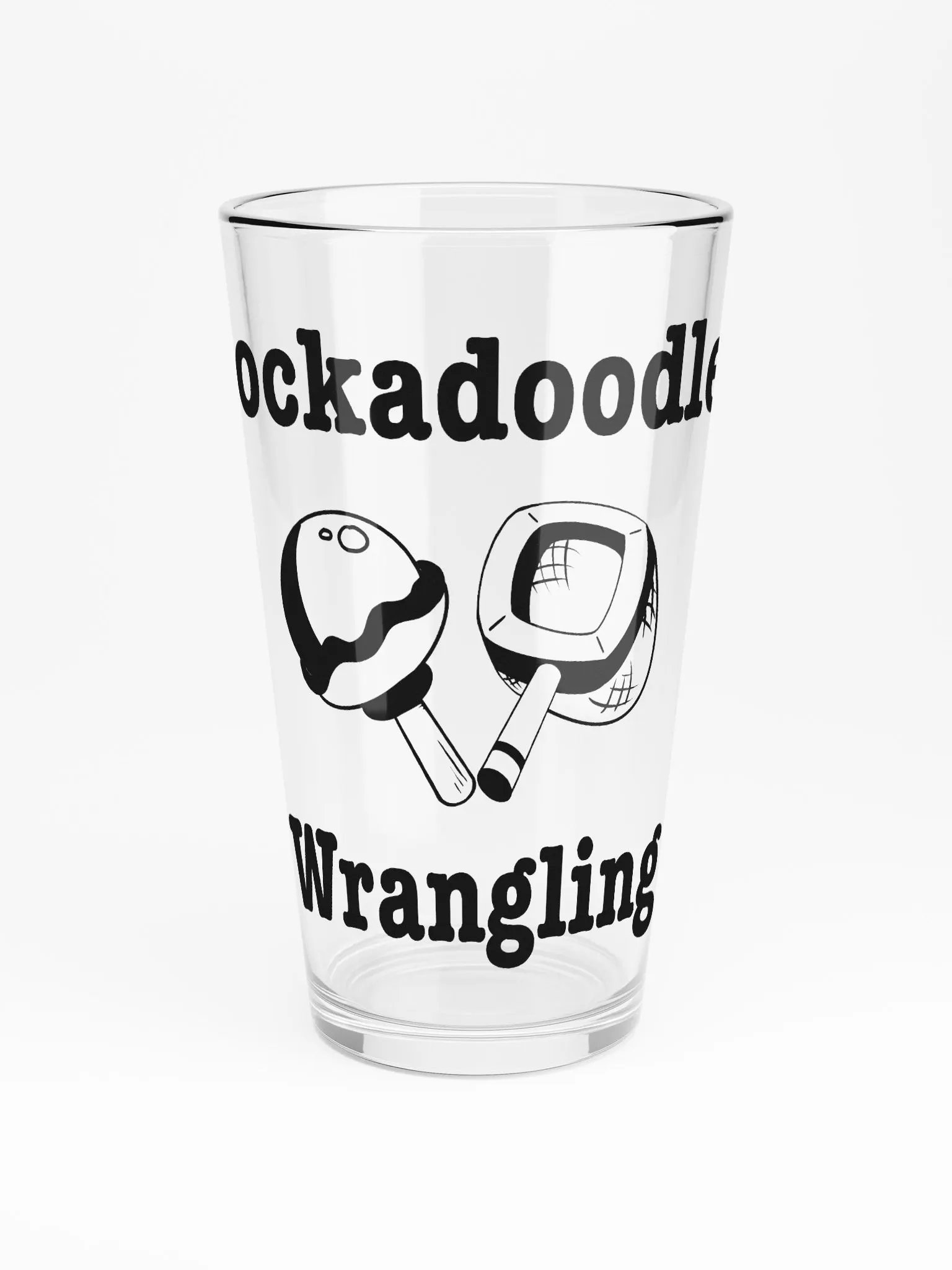 Rockadoodler Wrangling - black - glass product image (3)