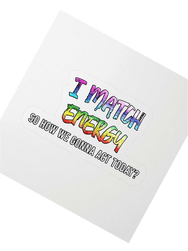 Match Energy - Sticker product image (2)
