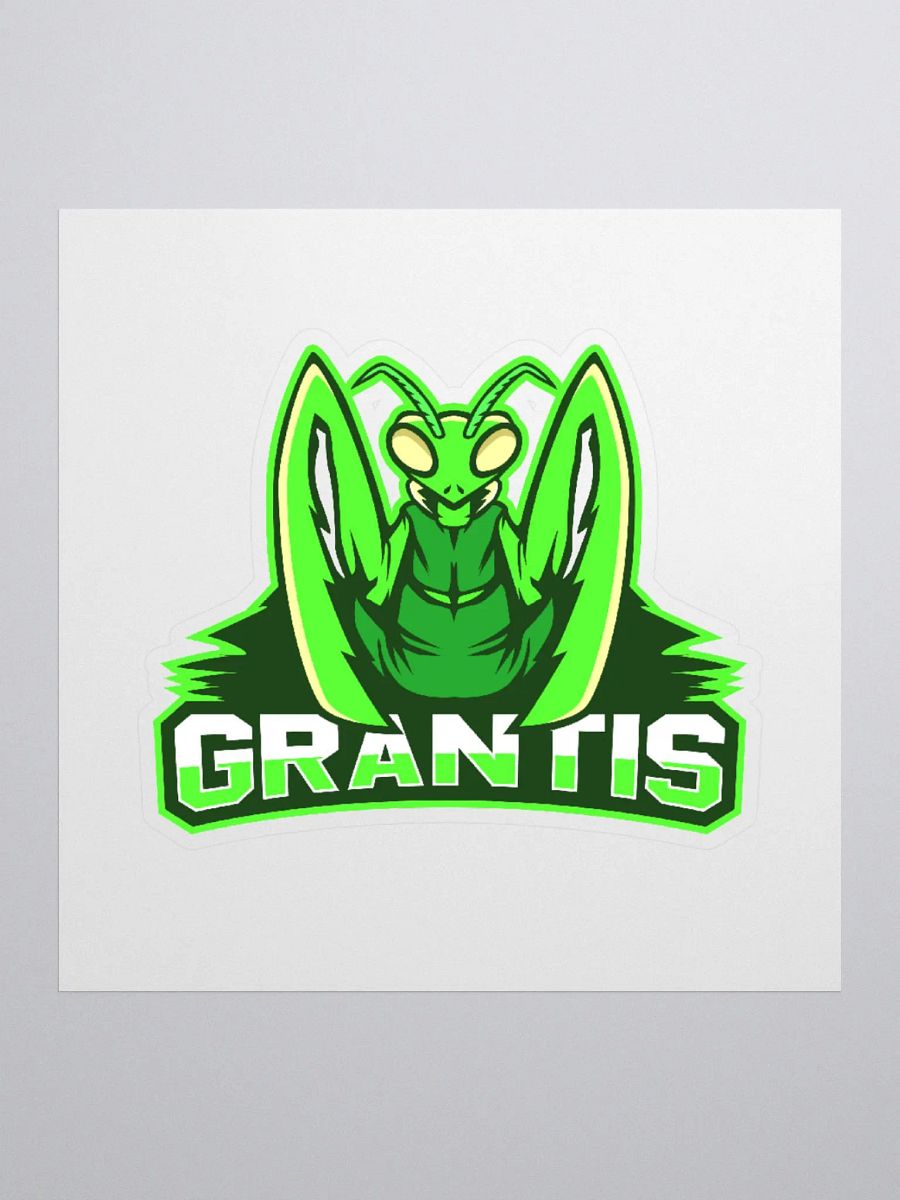 Classic Grantis Logo Sticker product image (1)