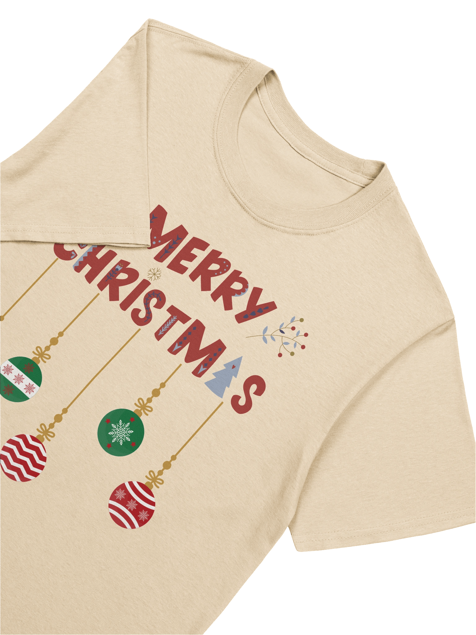 Festive Merry Christmas Ornaments T-Shirt product image (35)