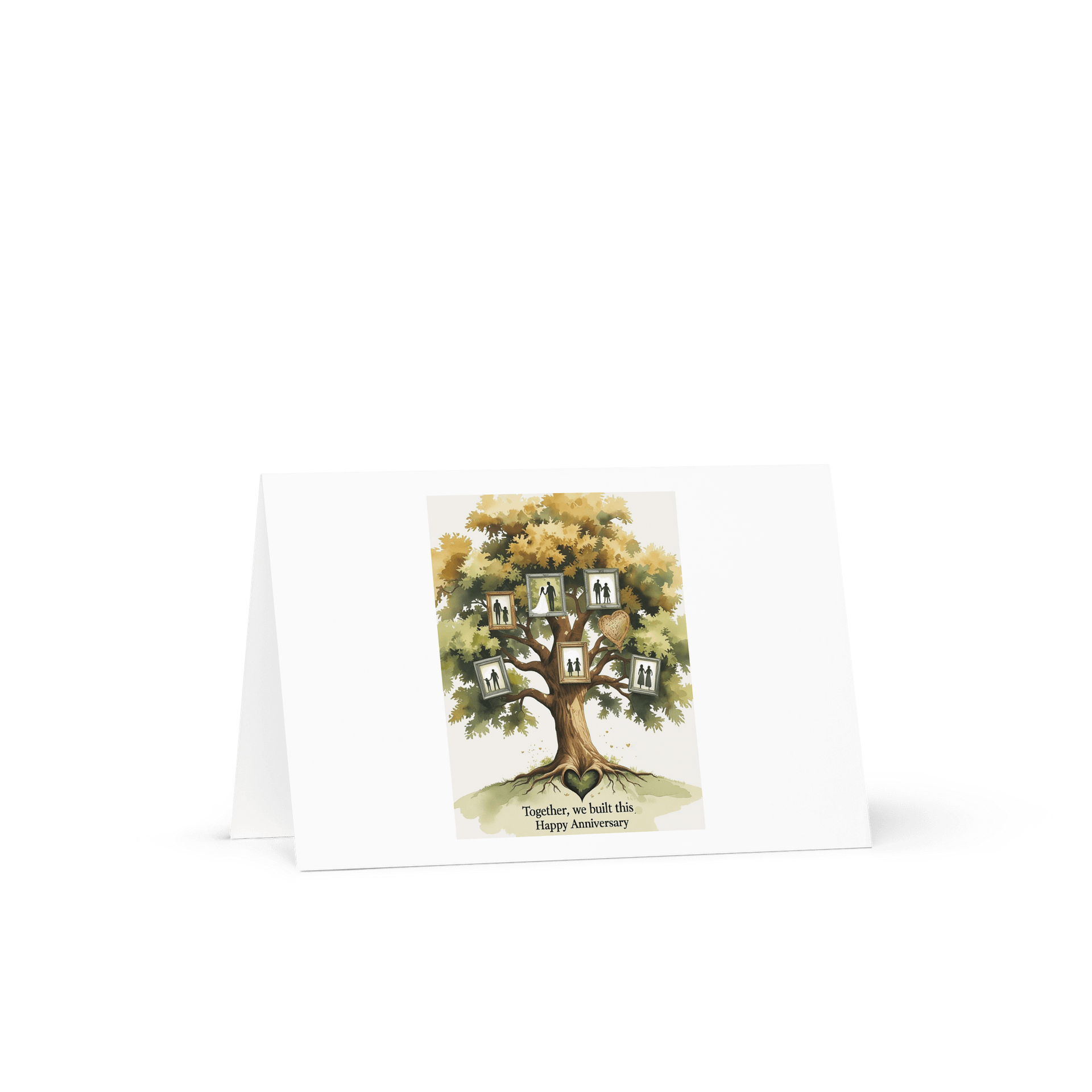 Anniversary card - Blank inside product image (1)