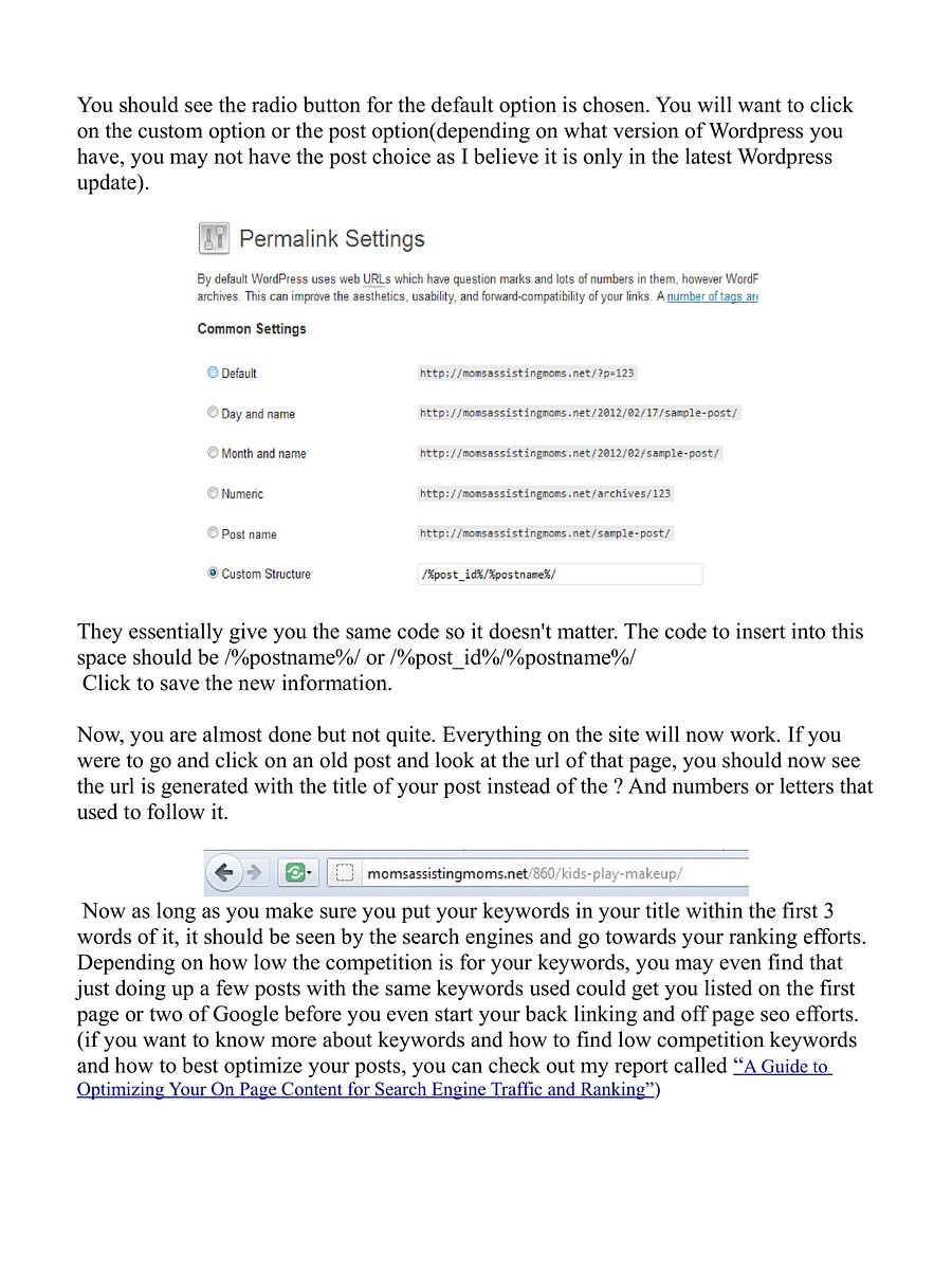 Fixing Permalinks and 404 Errors on Your Website Quick Tutorial product image (5)