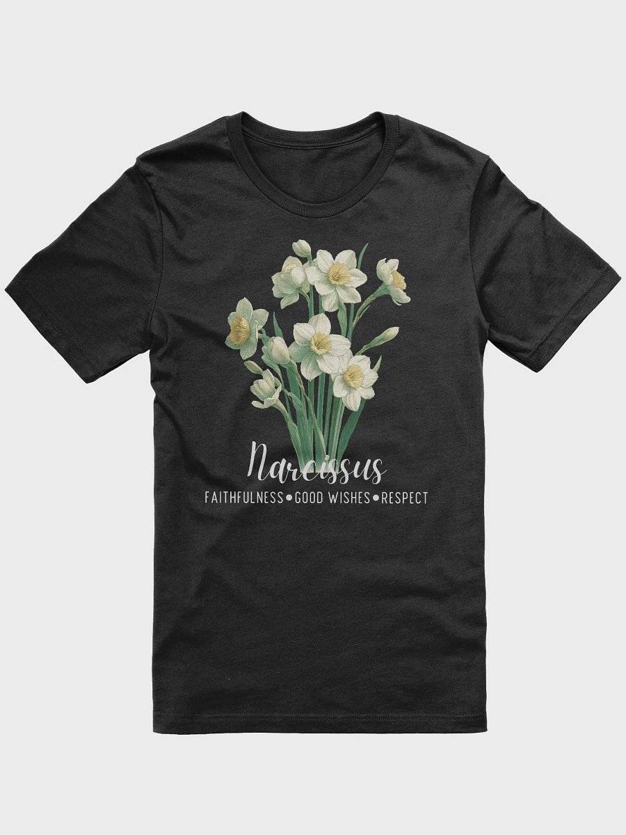 Narcissus Birth Month Flower Tee: Reflecting Faithfulness, Good Wishes, Respect: Perfect December Gift for Her product image (6)