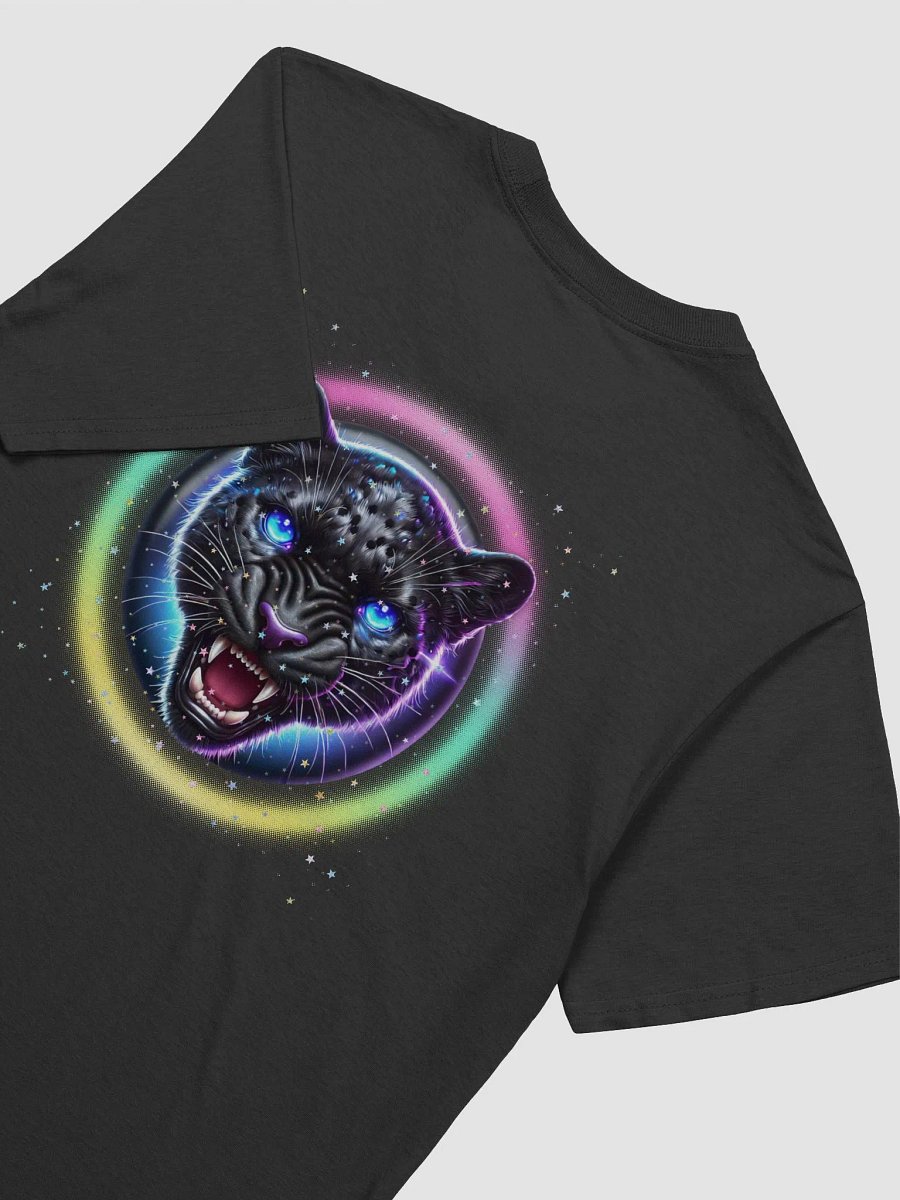Magic stars Black jaguar Badge (Unisex Black T-Shirt) product image (4)