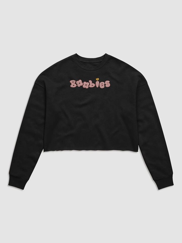Boobies Cropped Sweatshirt product image (1)