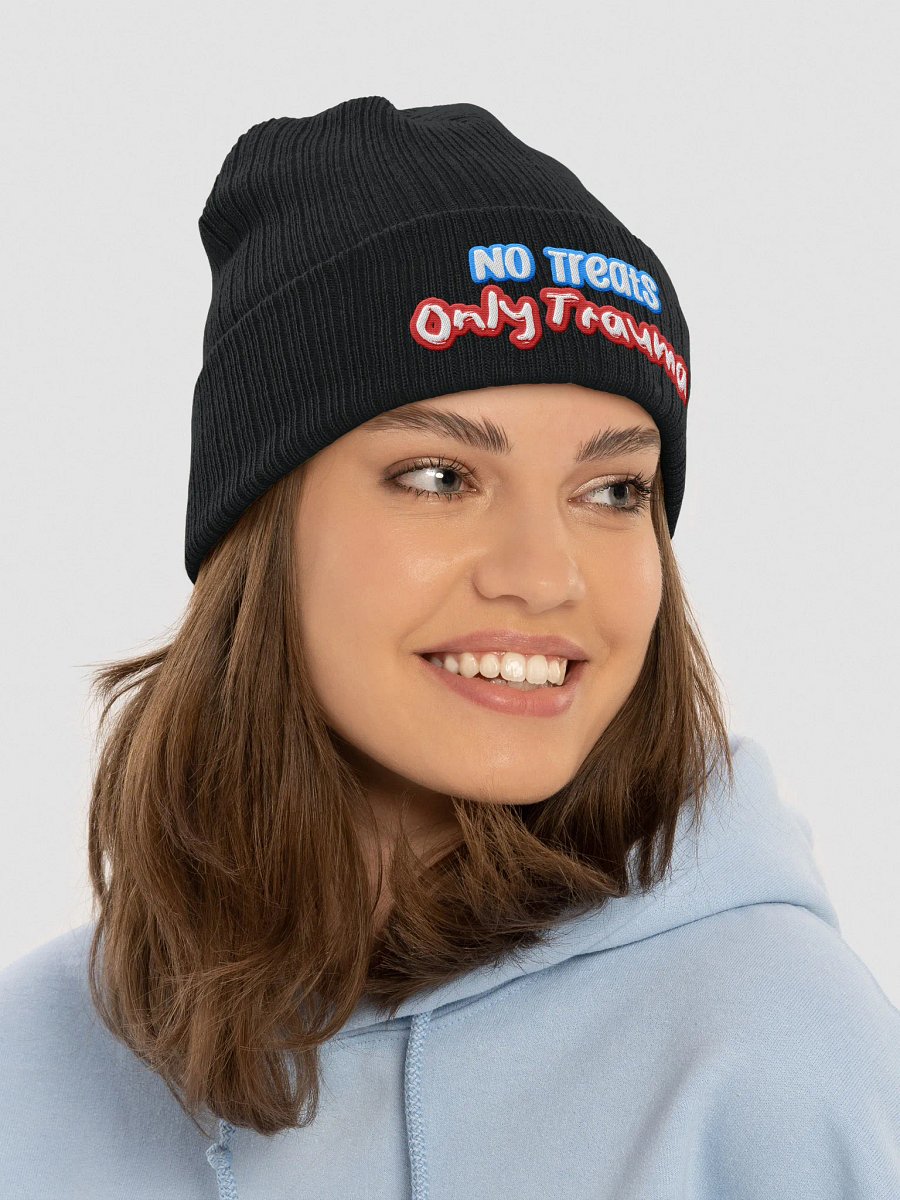 No Treats, Only Trauma Embroidered Beanie product image (7)