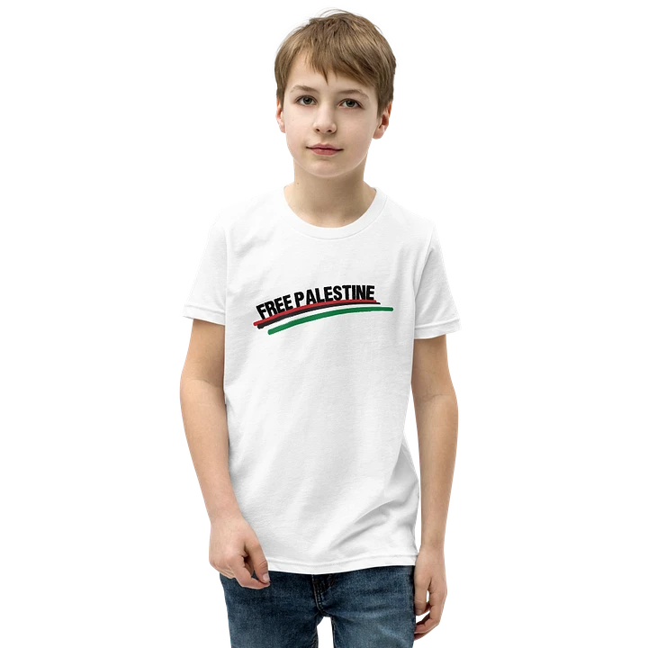 Palestine - Free Palestine - Bella+Canvas Youth Short Sleeve T-Shirt product image (1)