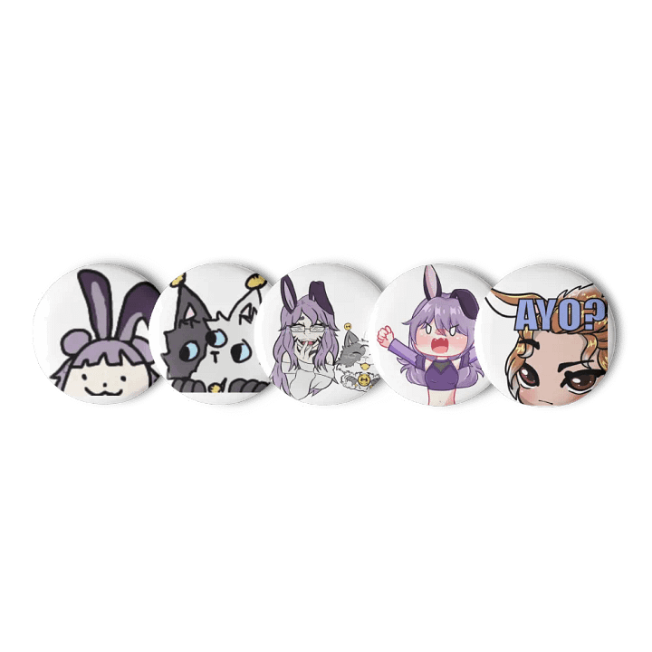 Yumi Emote Pin Set product image (1)