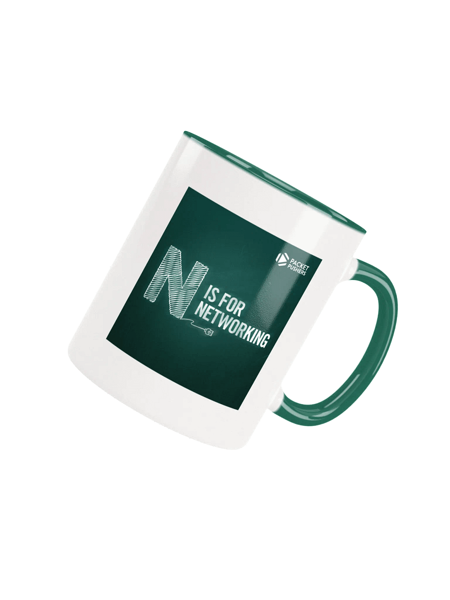 N is for Networking Ceramic Mug product image (4)