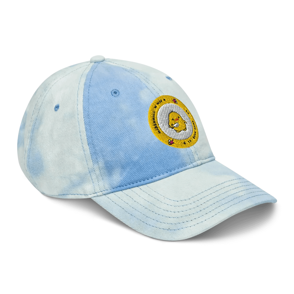 Marshmallow Mafia Tie-Dye Dad Hat product image (6)