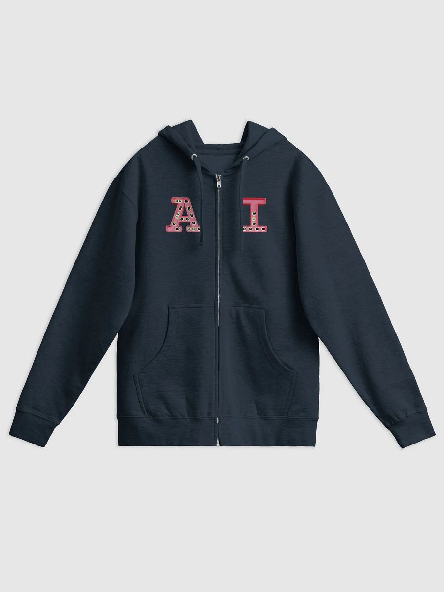 I Am AI (zip up hoodie) product image (5)