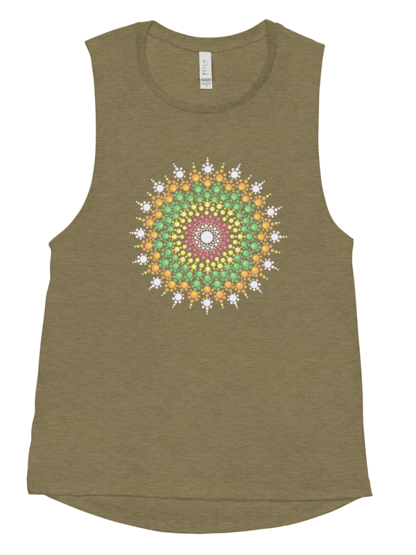 Pastel Dot Mandala Tank Tote product image (23)