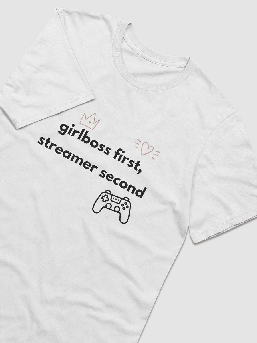Girlboss First, Streamer Second Lightweight Tee product image (5)